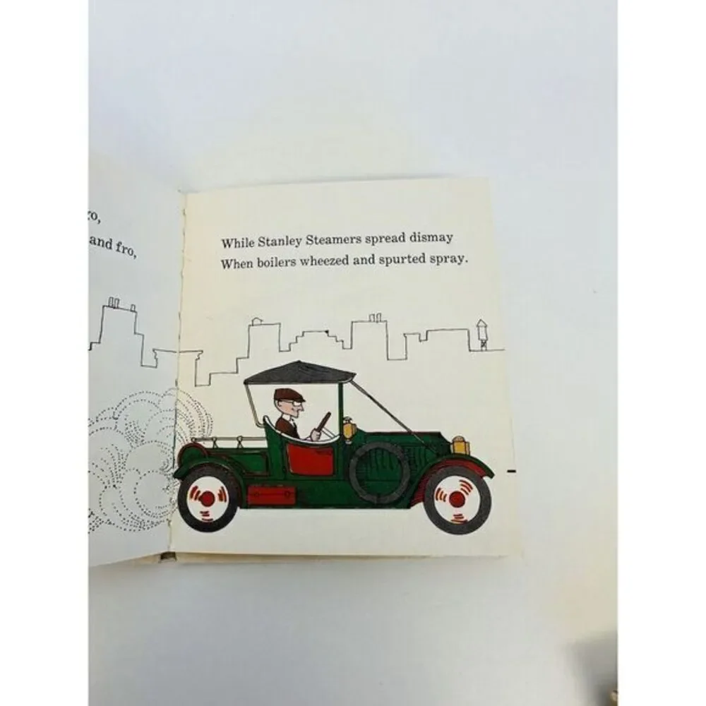 1963 Boxed Set MY LITTLE‎ LIBRARY - Fire Engines Trains Cars by Andes Dotty Used